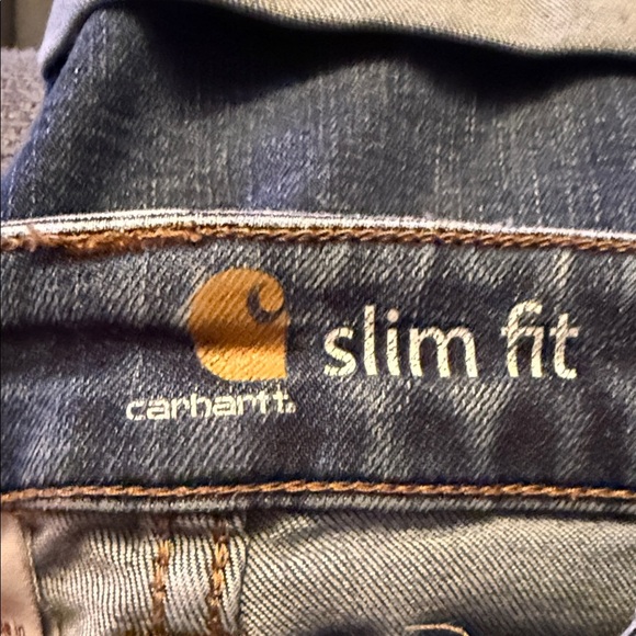 Carhartt Women's Blue Jean Shorts #423 - Picture 3 of 6